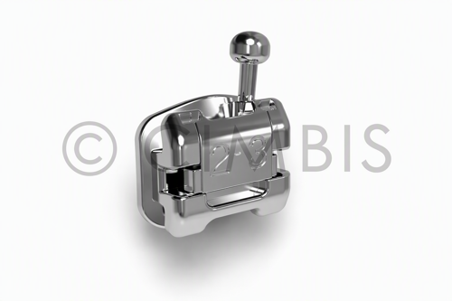 Bracket metalico autoligable Bio-Smile® Advanced Middle torque 022 nº14 con gancho (1 pieza)