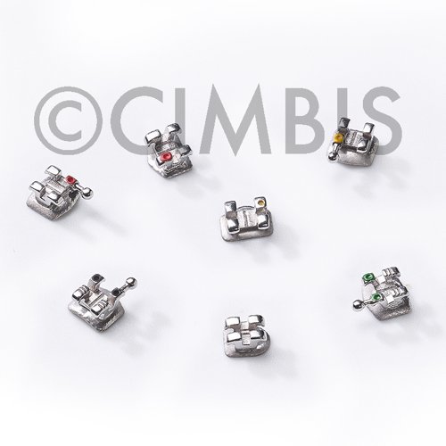 Bracket Metalico MACRO Diamond Plus® MBT 0,022 nº 44/LR4 con gancho (5 piezas)