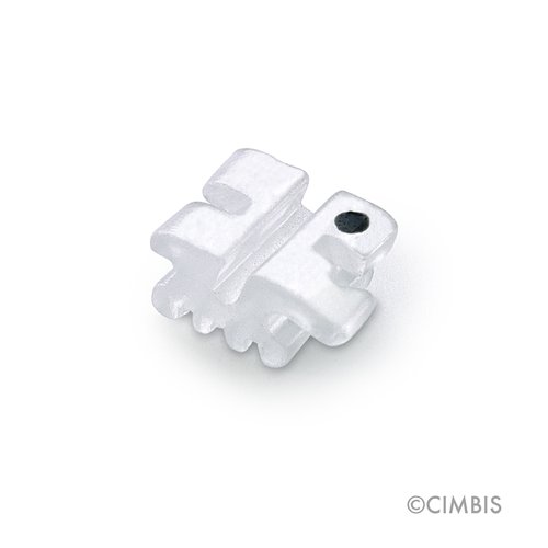 Bracket Ceramico Columba® MBT 0,022 nº 34 con gancho (1 pieza)