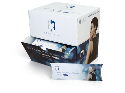 Mini kit PrevDent Repair Whitening Night 16% (25 jeringas x 5 ml)