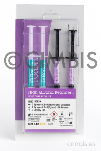 Adhesivo fotopolimerizable para ataches de Aligners y retenedores linguales.(Kit: 2 jer.adhesivo+2 jer. ácido fosfórico)