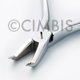 Alicate Tecnica Lingual corte ligaduras, angulado 60º. largo 160 mm. TASK.