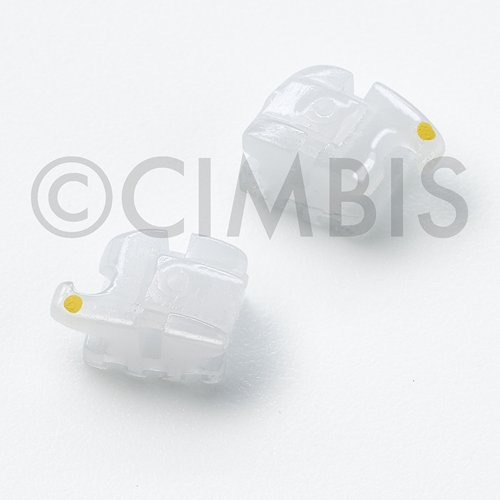 Bracket estético autoligable BioSmart® Advanced MBT 022  nº 14/UR4,15/UR5 con gancho (1 pieza)
