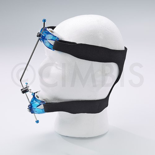 Mascara facial de Petit con proteccion de gel antialergico y con cintas de fijacion cefalicas (1 pieza)