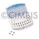 Bracket metalico autoligable Bio-Smile® NOVA Middle torque 022 (CASO de 20 piezas)