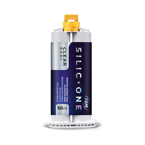 Silic One FGM Clear Body (1 cartucho x 50 ml. + 3 puntas mezcladoras) - 237552